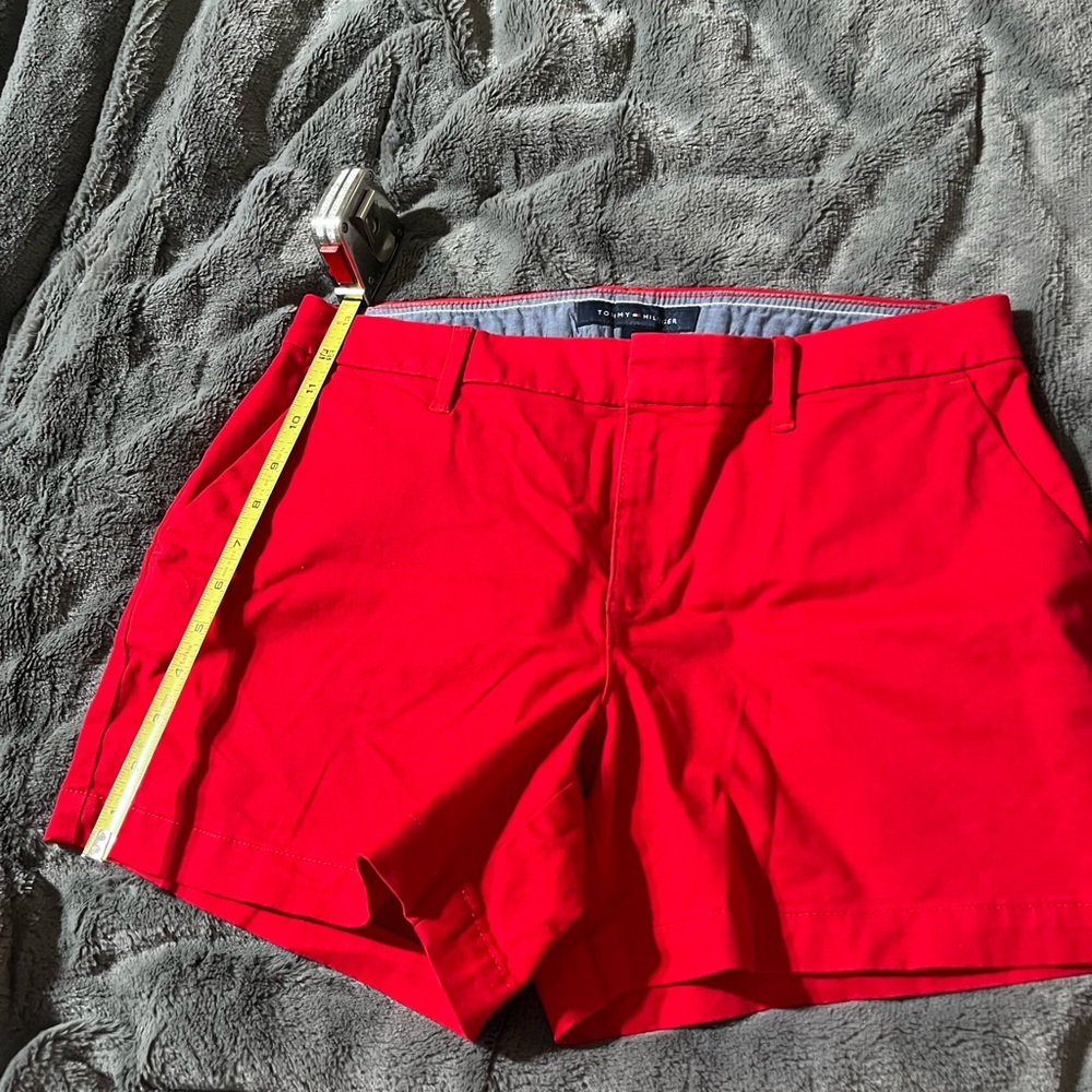 Tommy Hilfiger women’s red shorts